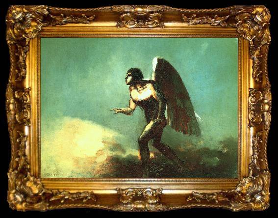 framed  Odilon Redon The Winged Man, ta009-2